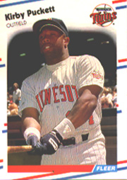 1988 Fleer Baseball Cards      019      Kirby Puckett